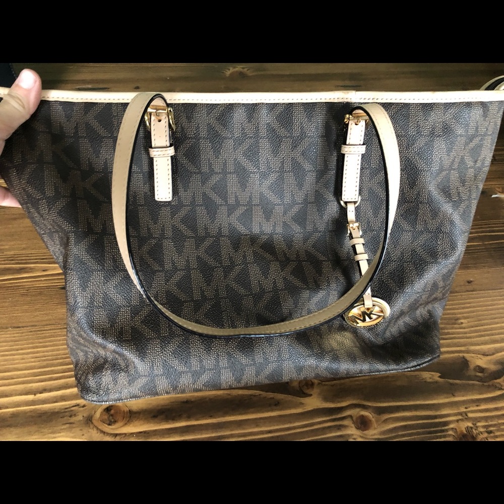 Michael Kors signature Medium Jet set tote bag